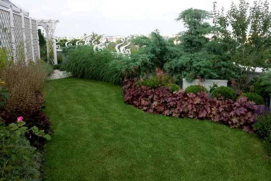 Zieleń ogrodu na dachu Inner Garden